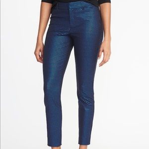 Sparkle Blue Ankle Pixie Pants